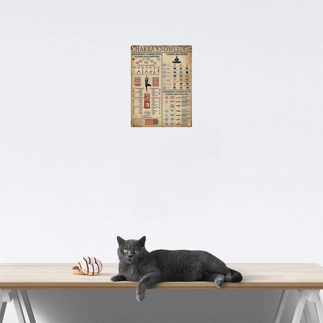 Olivenorma Chakra Knowledge Yogaer Home Poster - image 2