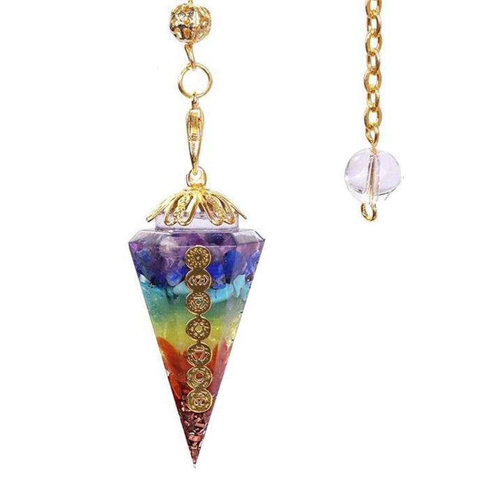 Olivenorma Chakra Orgone Divination Pendulum - #1 - image 0