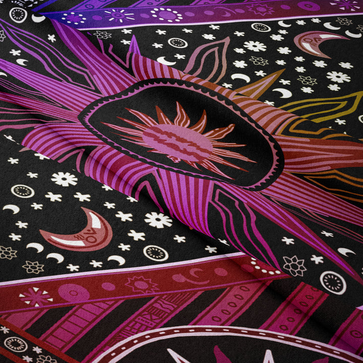 Olivenorma Sun Rays Moon Bohemia Tapestry - image 19