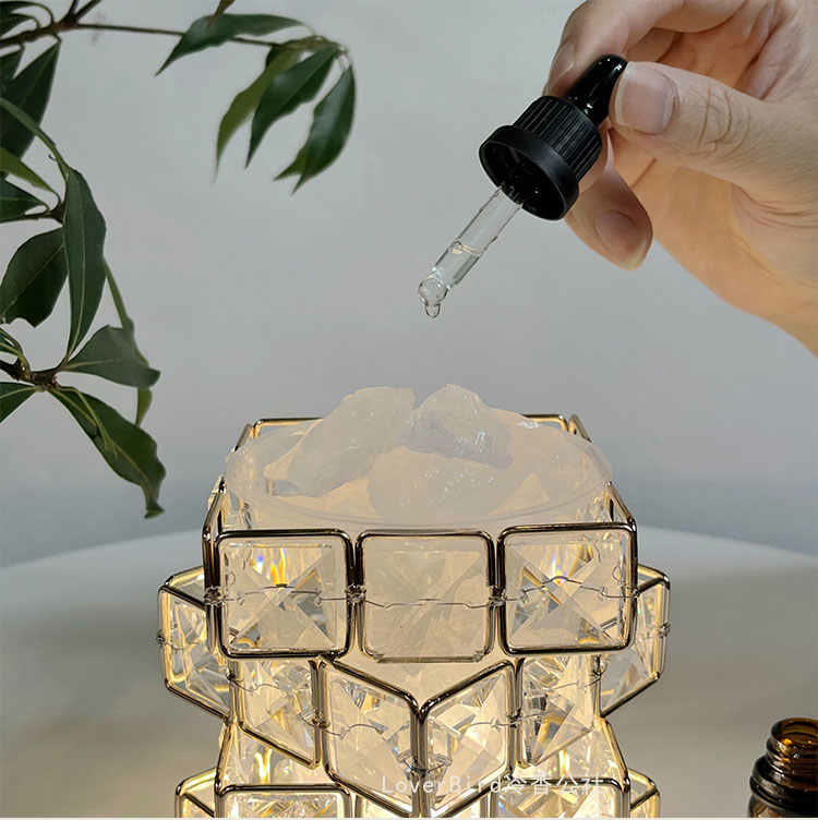 Olivenorma Four layer Rubiks Essential Oil Crystal Aromatherapy Lamp - image 7
