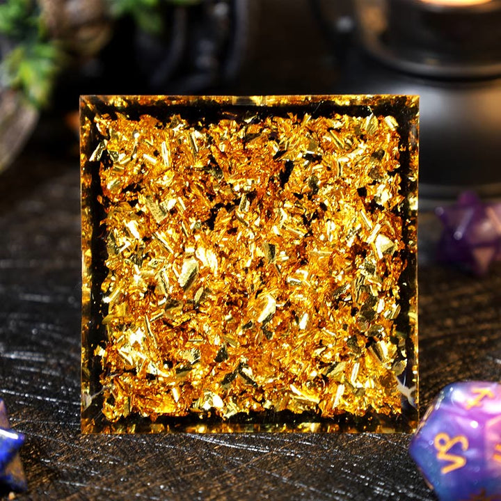 Olivenorma Amethyst Ball Obsidian Gravel Zodiac Capricorn Orgone Pyramid - image 4