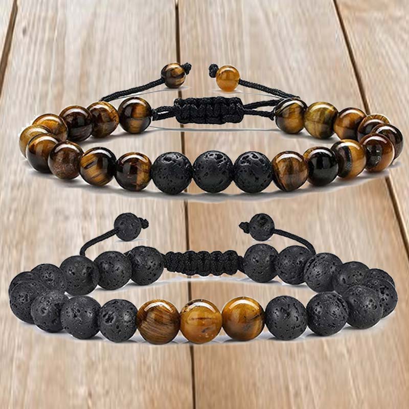 Natural Crystal Stone Healing Bracelet - image 0