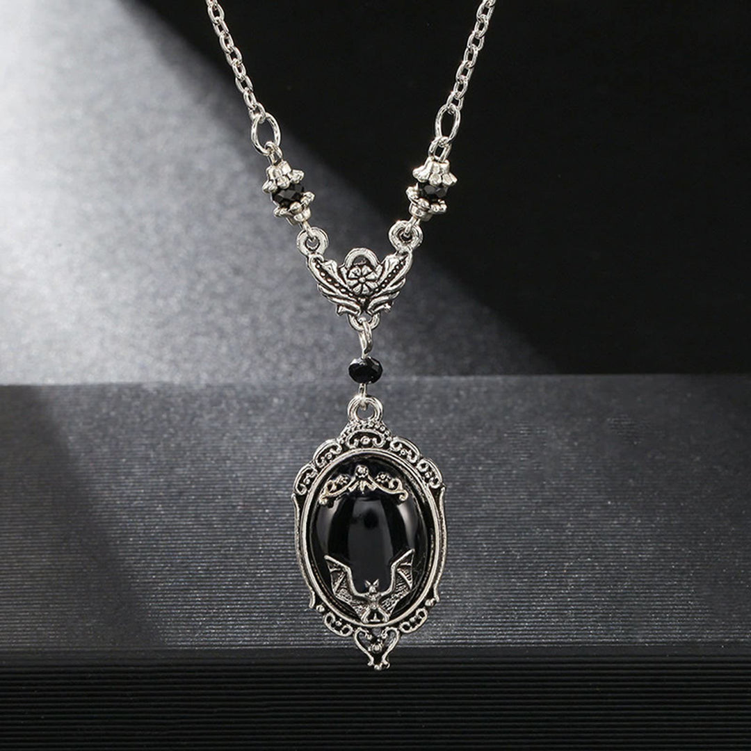 Olivenorma Bat Obsidian Necklace - image 2