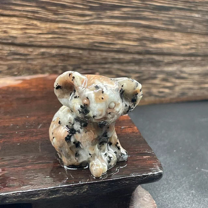 Olivenorma 1.2 Inches Carved Cute Koala Figurine Gemstone Decoration - Curb Stone - image 31