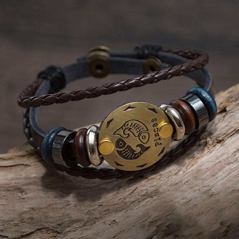 Olivenorma Zodiac Healing Weave Bracelet - Pisces - image 2