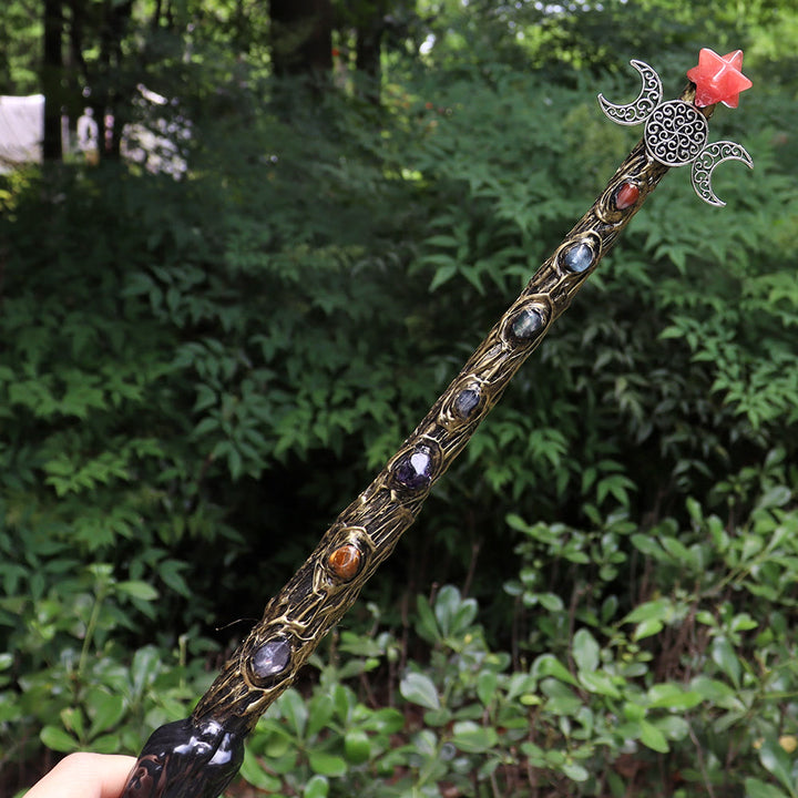 Olivenorma Natural Chakra Merkaba Crystal Wands - image 1