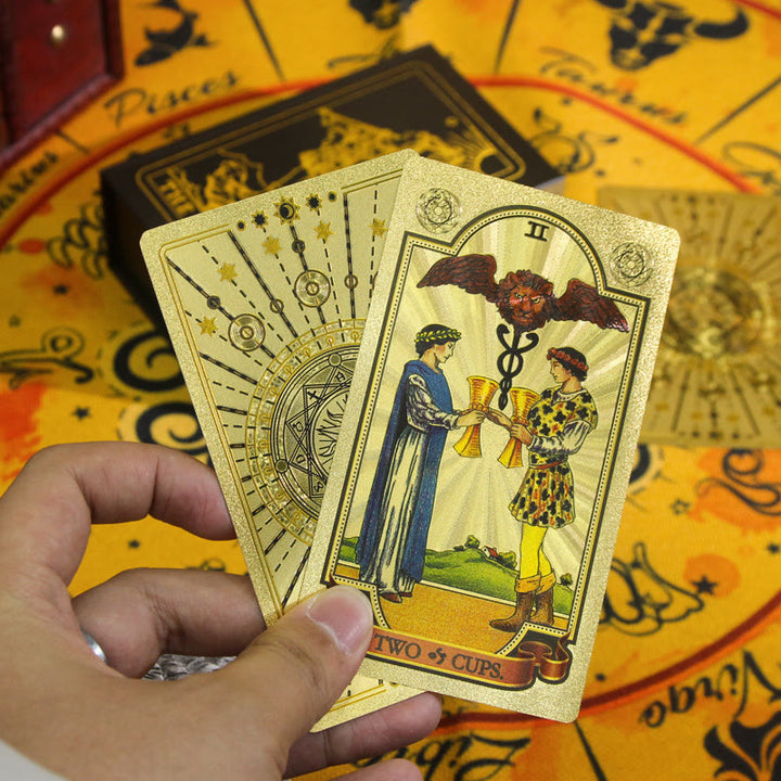Olivenorma 80ps "The Fool"  Waite Sun Moon Tarot Cards - image 10