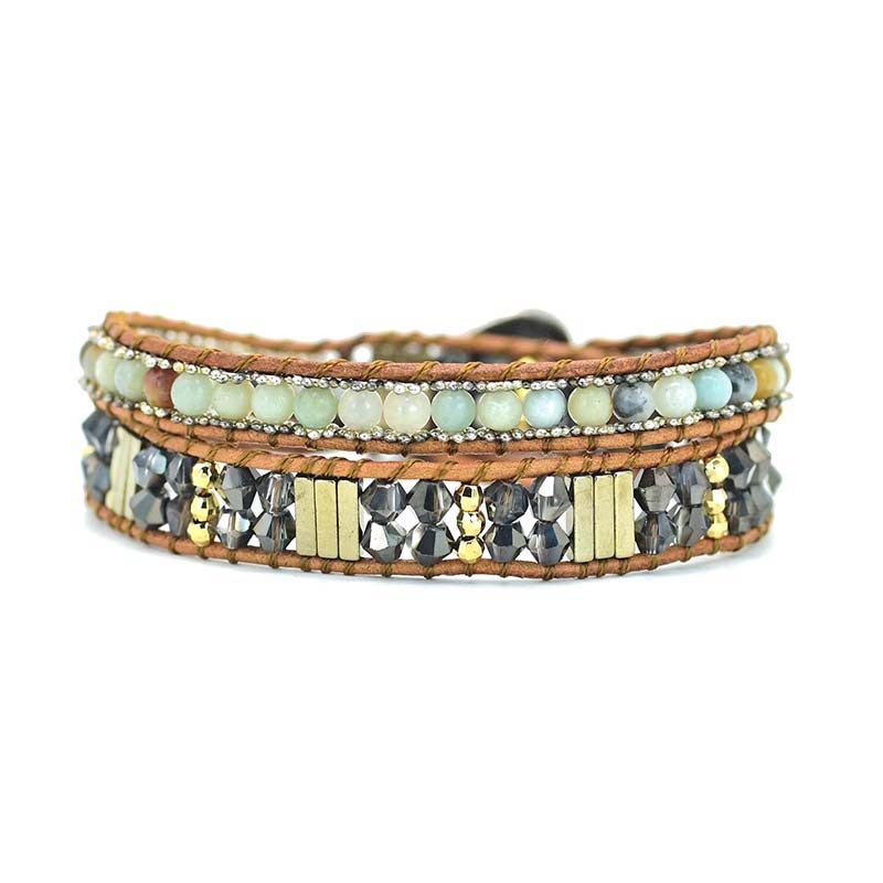 Amazonite Tree Of Life Balance Bracelet - image 6