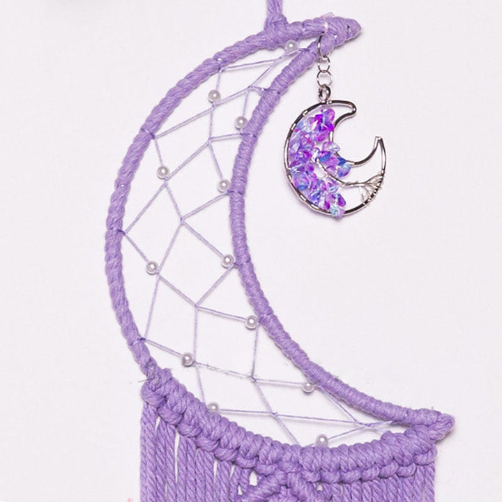 Olivenorma Crystal Tree of Life Braided Cotton Rope Dream Catcher - image 2