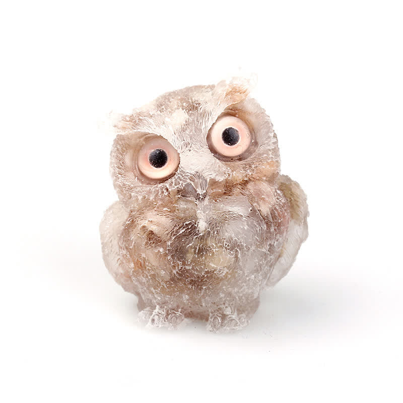 FREE Today: Natural Crystal Owl Healing Gemstone Decoration - Sun Stone - image 10