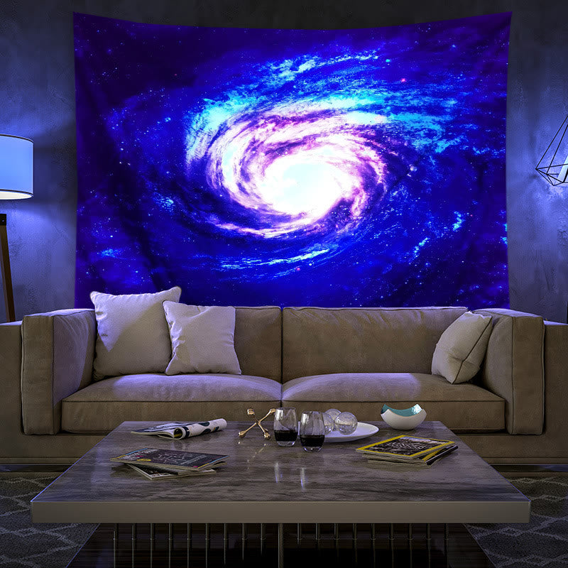 Olivenorma Blacklight UV Reactive Wall Tapestry - Universe #2 - Flannel - 180*230cm - image 15