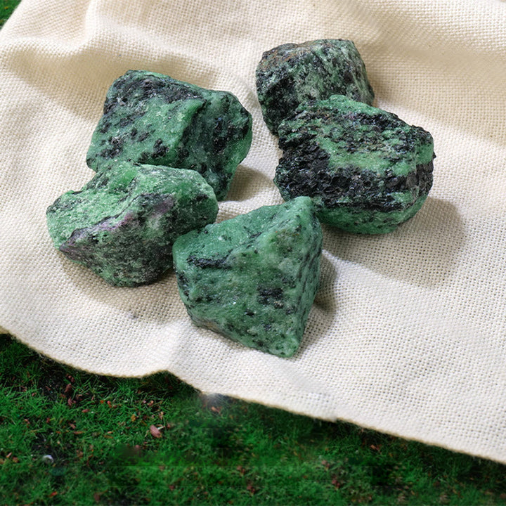 Olivenorma Crystal Raw Fragrance Diffuser Natural Stone - Ruby Zoisite - image 57