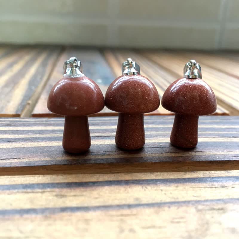Olivenorma Spiritual Attunement Mushroom Design Healing Necklace - Sandstone - image 12