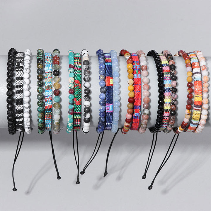 Olivenorma Bohemia Africa Turquoise Crystal Bracelet Set - image 27
