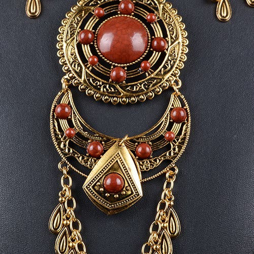 Olivenorma Bohemian Gem-Set Body Chain Necklace - image 13