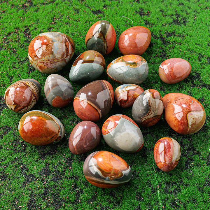 Olivenorma Natural Ocean Agate Crystal Eggs - image 2