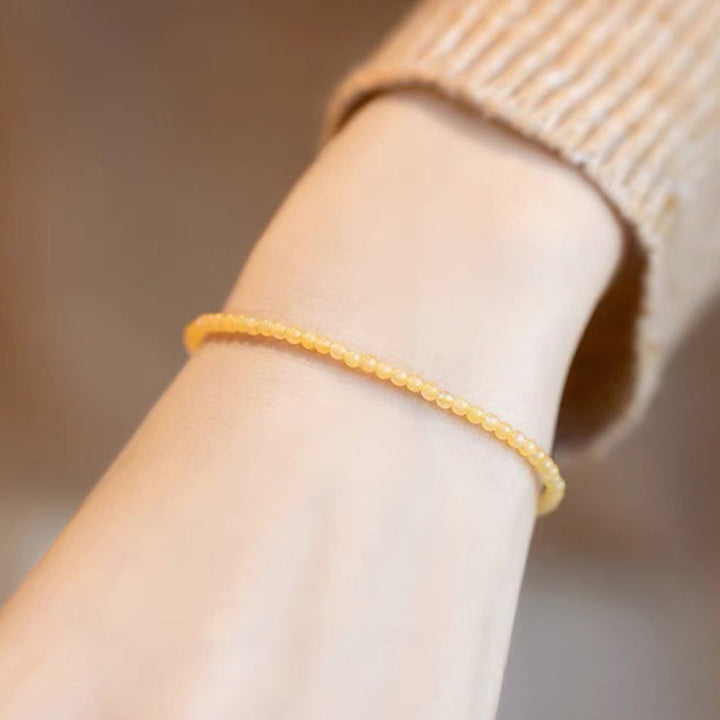 Rich Stone - Citrine Prosperity Gemstone Bracelet - image 1