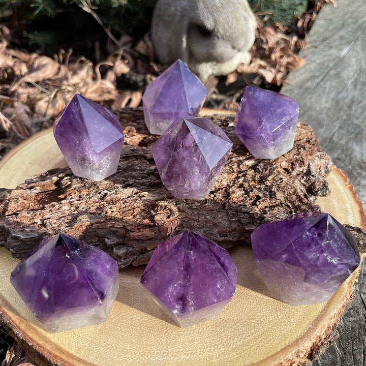 Olivenorma Amethyst Tower Point Large Chunky Obelisk Gemstone Decoration - image 1