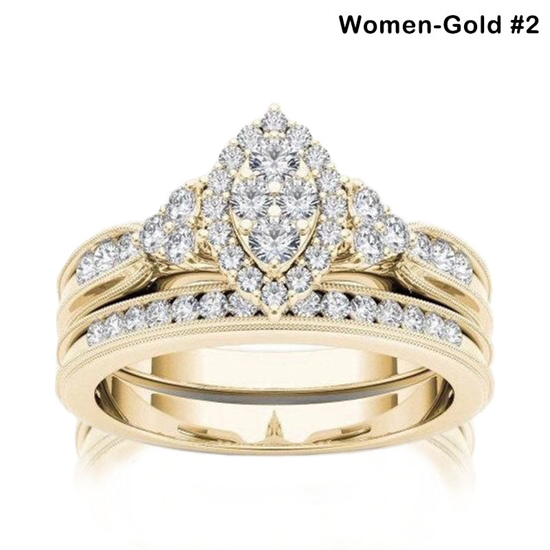 FREE Today: For Noble Love Couple Rings - Women-Gold#2 - 11 - image 58