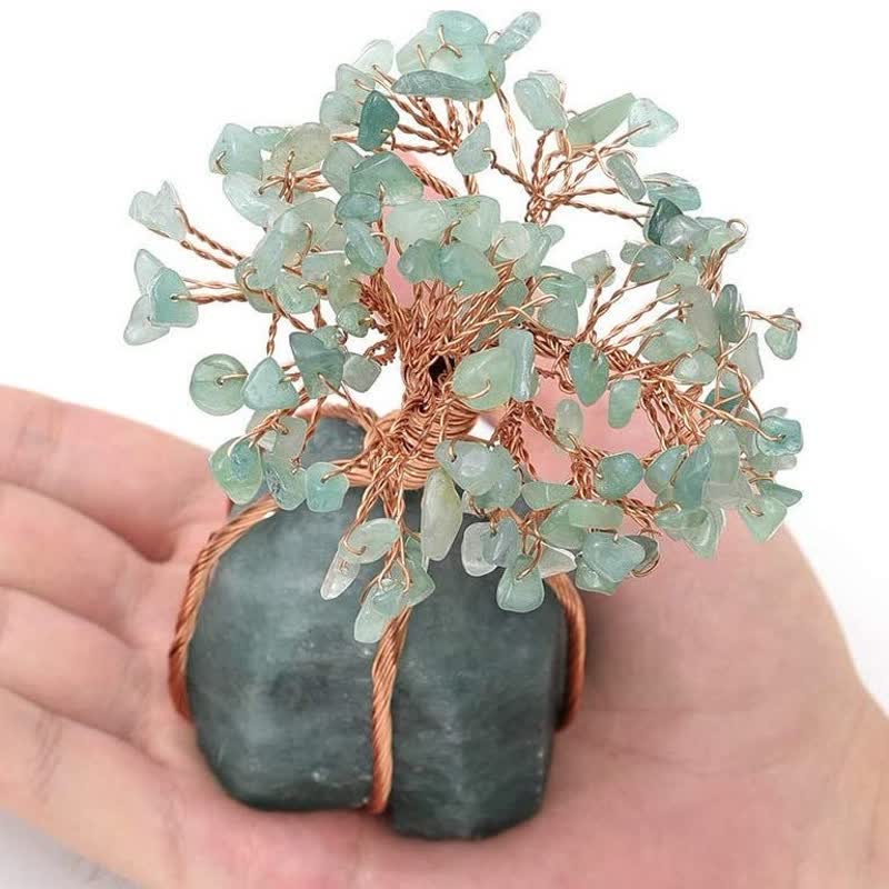 Olivenorma Healing Green Aventurine Feng Shui Tree - image 1