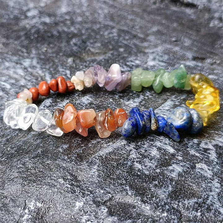 Chakra Healing Pendant Bracelet Crystal Set - image 3