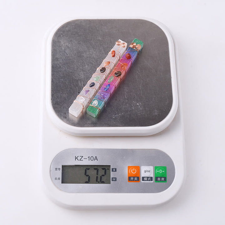 Olivenorma Chakra Moroccan Plaster Crystal Wands - image 16