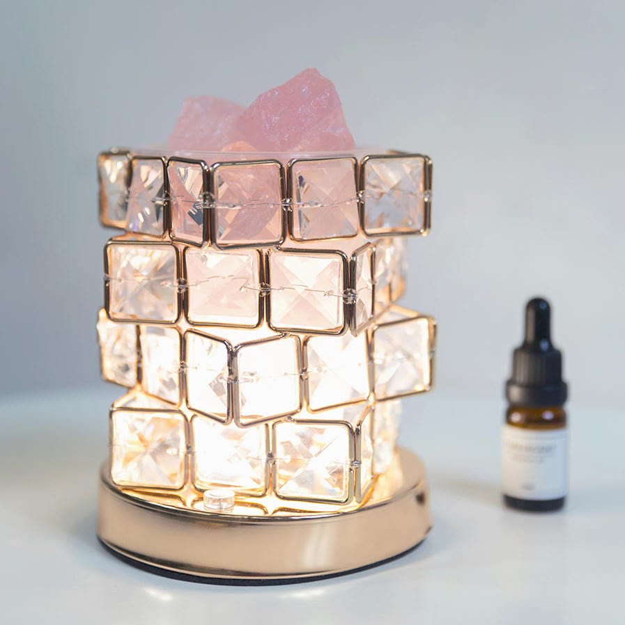 Olivenorma Four layer Rubiks Essential Oil Crystal Aromatherapy Lamp - image 9