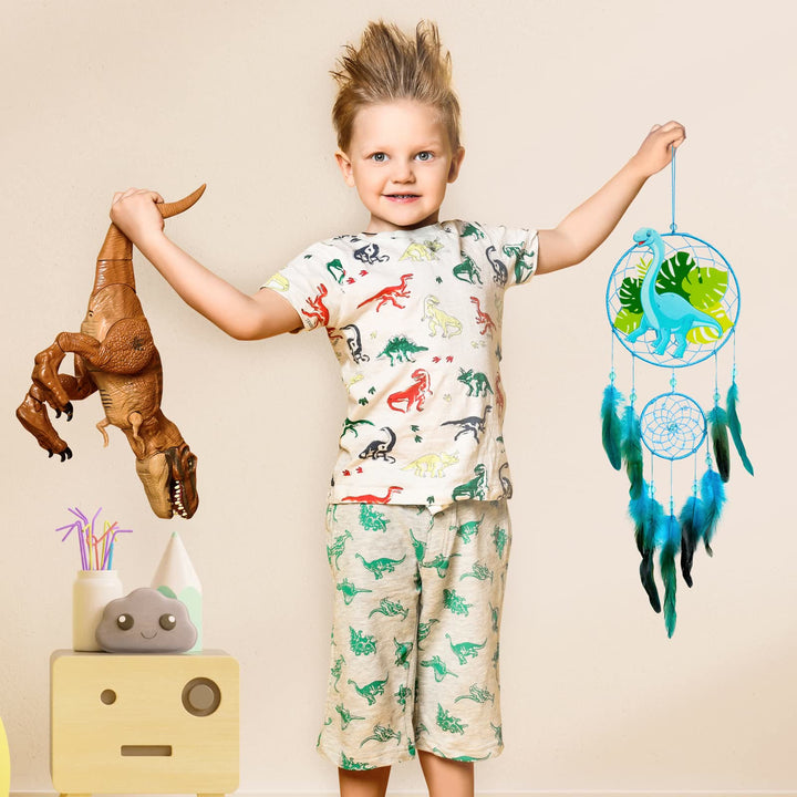 Olivenorma Dinosaur For Kids Feather Dream Catcher - image 8
