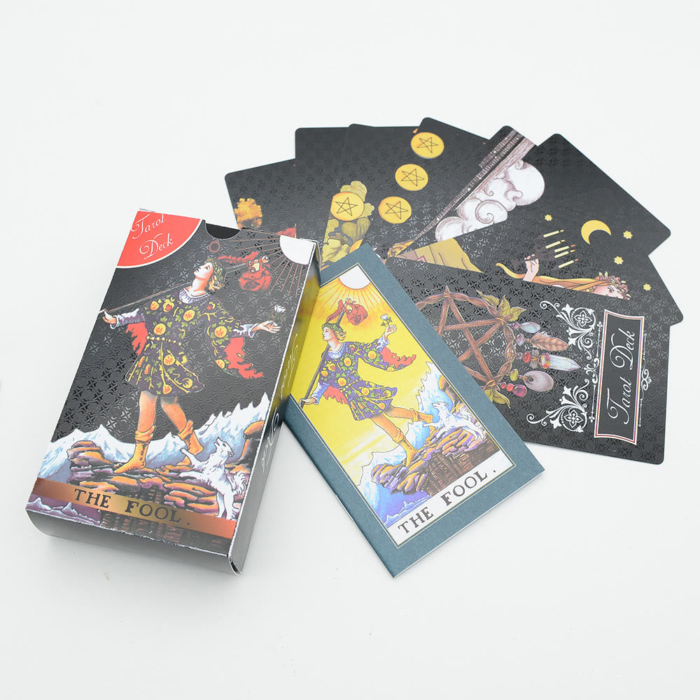 Olivenorma Black Triangle Evil Eye Tarot Deck Cards - image 8