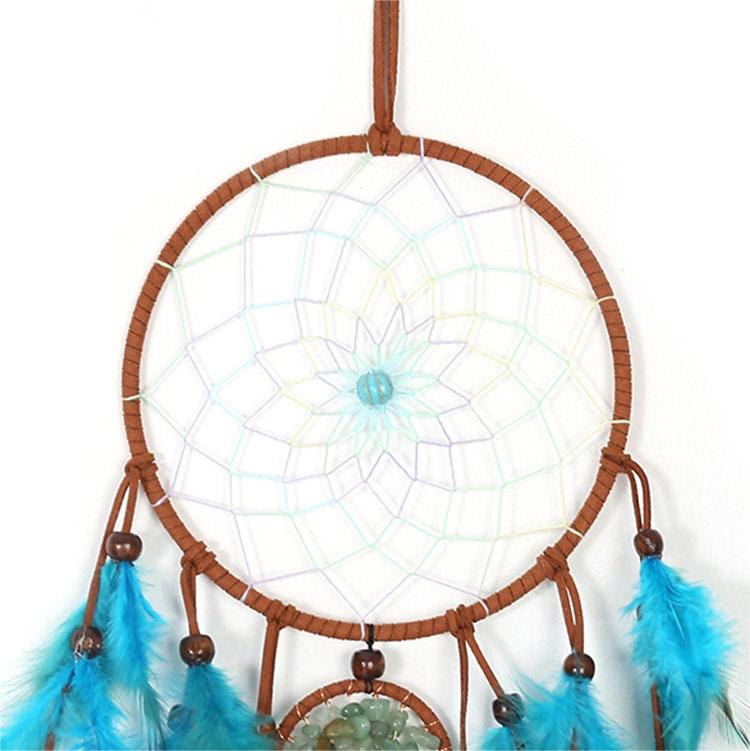 Olivenorma Green Aventurine Tree Of Life Feather Dream Catcher - image 6