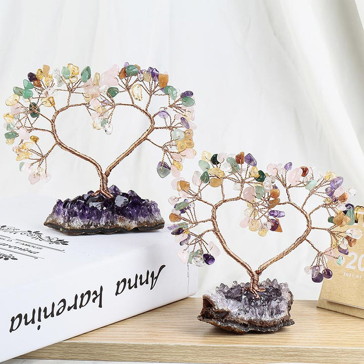 Natural Crystal Stone Love Feng Shui Tree - image 15