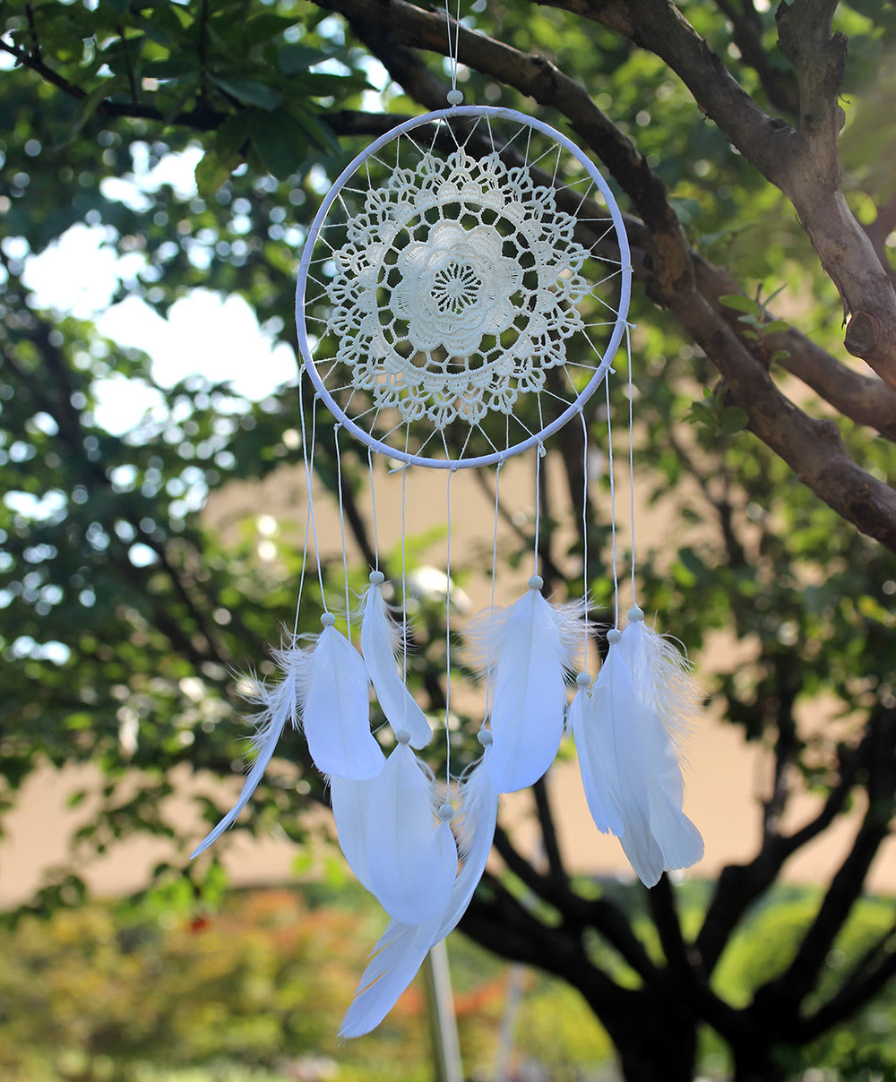 Olivenorma Handwoven Bohemian Dreamcatcher - image 6