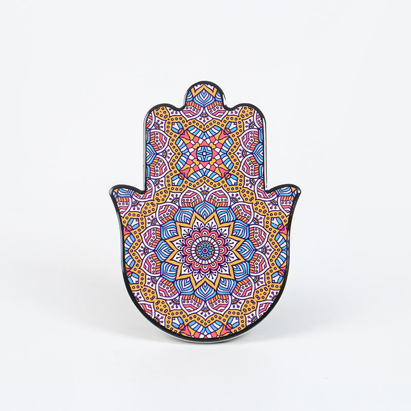 Olivenorma Hamsa Evil Eye Jewelry Tray Plate Coaster - Hamsa#4 - image 4