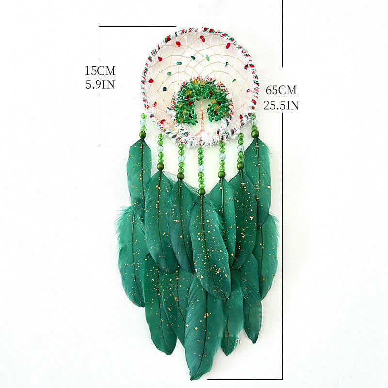 Olivenorma Peridot Christmas Decoration Dream Catcher - image 3