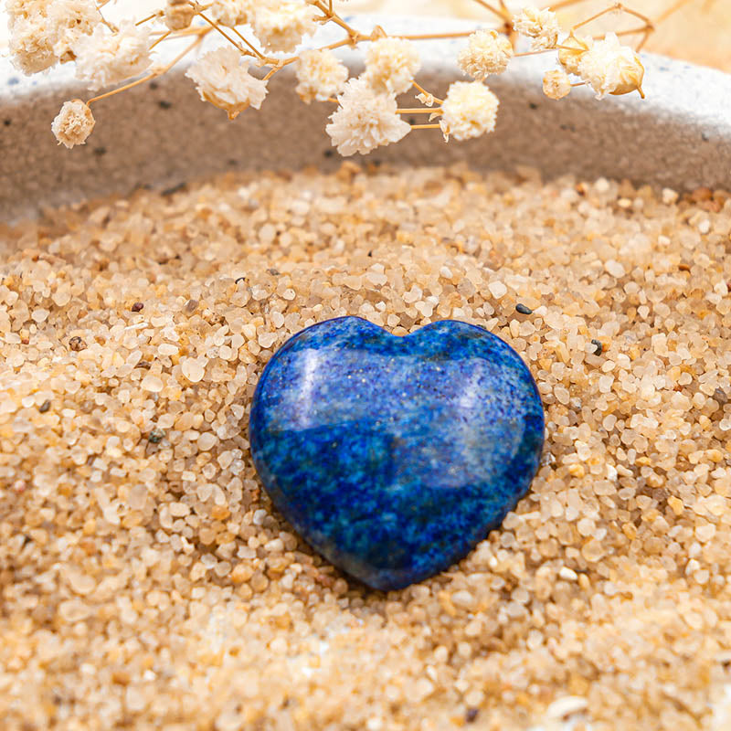 Olivenorma Lapis Lazuli Wisdom Crystal Heart - image 2