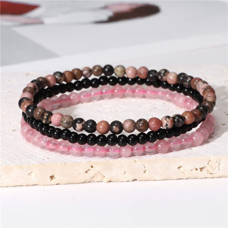 Olivenorma Protection From Negative Energies Rhodonite Bracelet - image 2