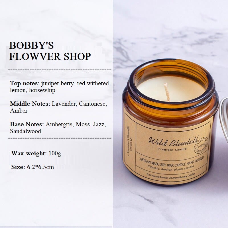 Olivenorma Smokeless Scented Home Glass Cups Candle - BOBBY'S FLOWVER SHOP - 200g - image 6