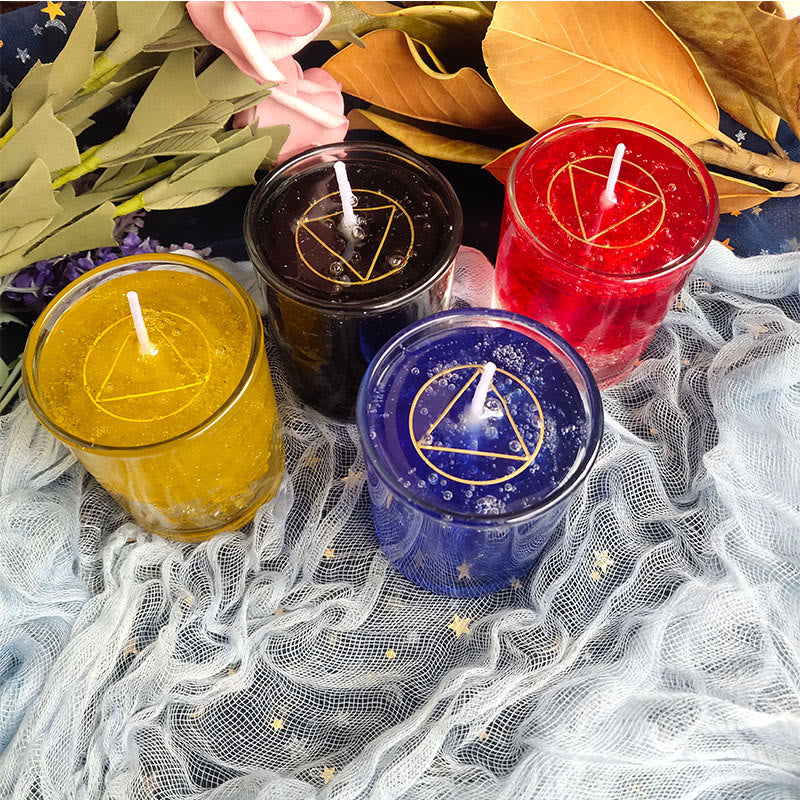 Olivenorma Wish Prayer Ceremony Glass Candle - image 0