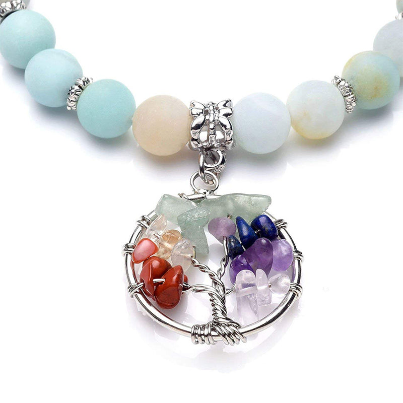 Chakra Tree Of Life Amethyst Bracelet - image 19