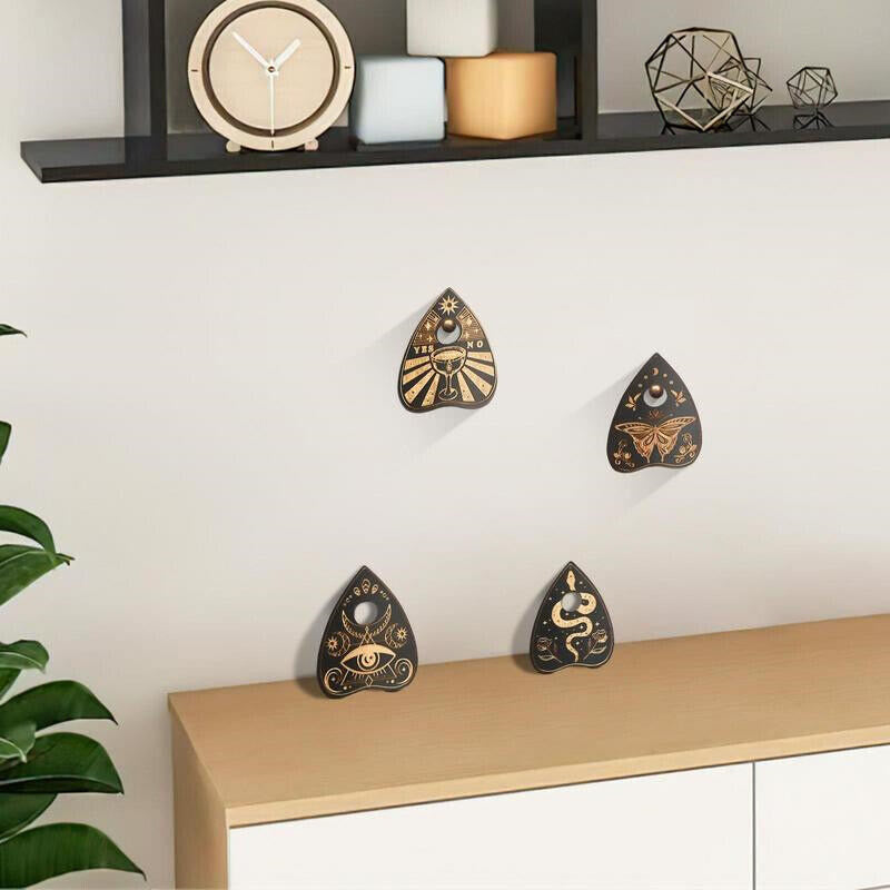 Olivenorma 4Pcs Crystal Ball Board Wooden Crystal Shelf - image 3