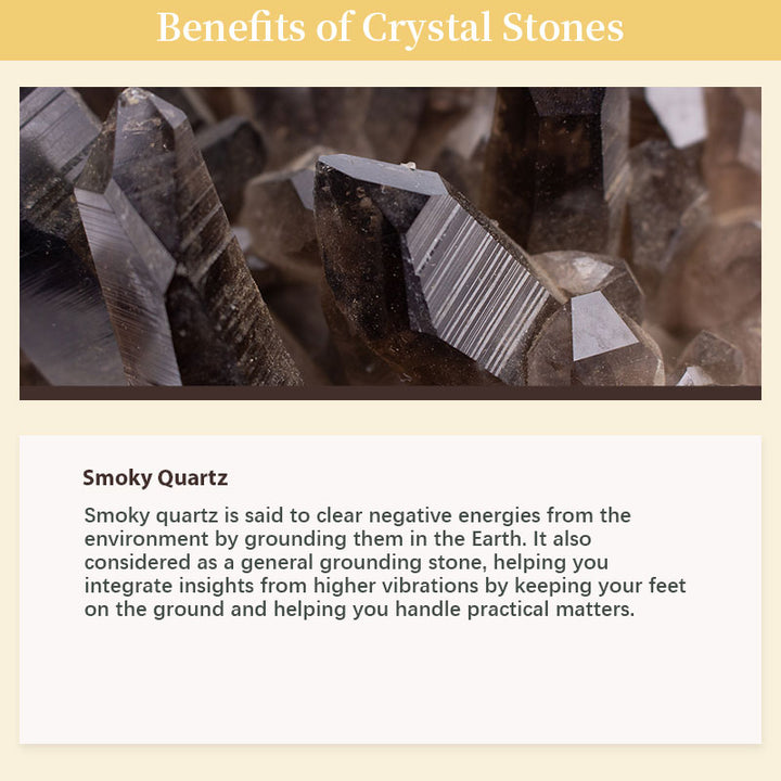 Olivenorma Smoky Quartz Wealth Gemstone Necklace - image 4