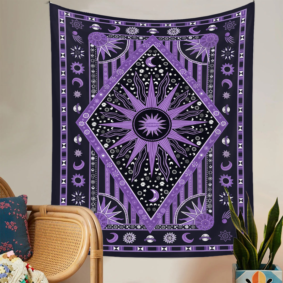 Olivenorma Sun Rays Moon Bohemia Tapestry - image 38