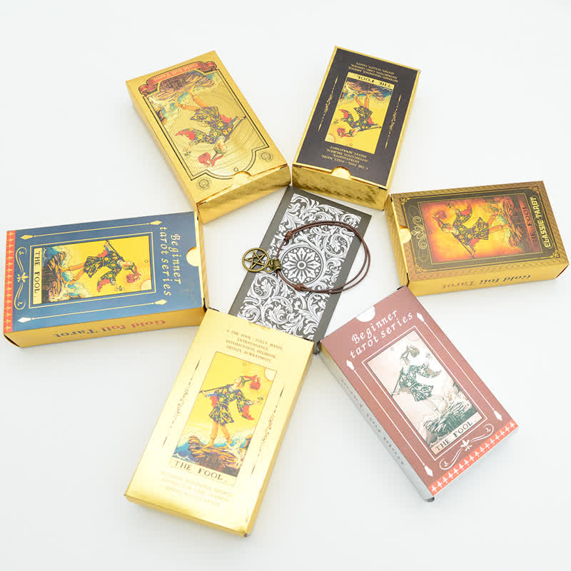 Olivenorma Delicate Gold Foil Tarot Card - image 8