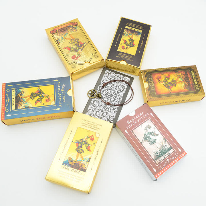 Olivenorma Delicate Gold Foil Tarot Card - image 8