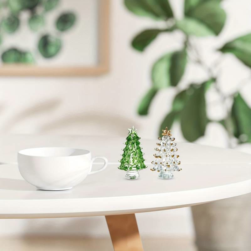 Olivenorma Crystal Glass Christmas Tree Home Gemstone Decoration - image 10