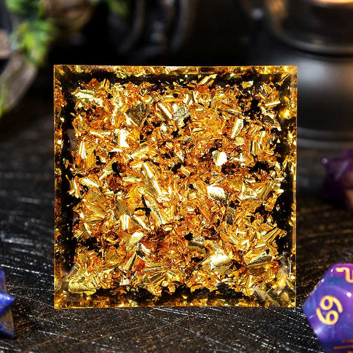 Olivenorma Amethyst Ball Obsidian Gravel Zodiac Cancer Orgone Pyramid - image 4