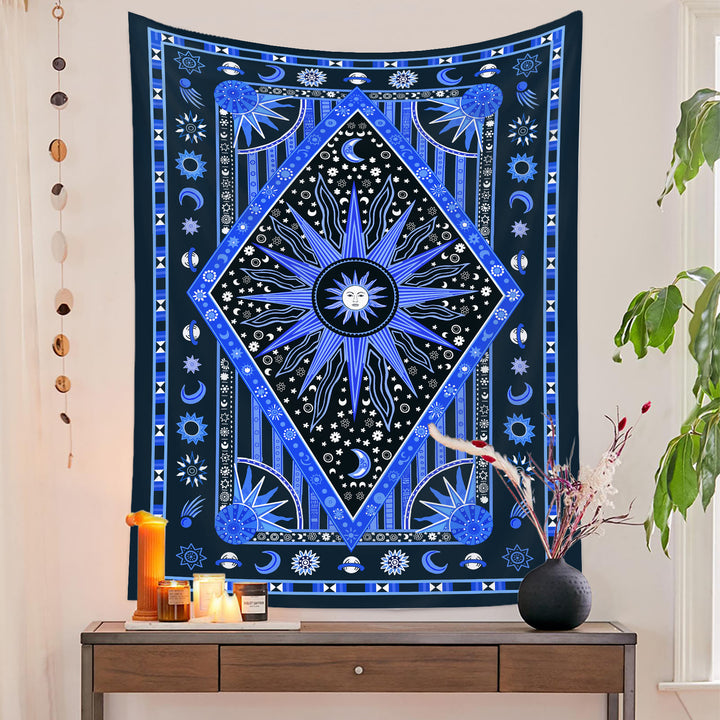 Olivenorma Sun Rays Moon Bohemia Tapestry - image 43