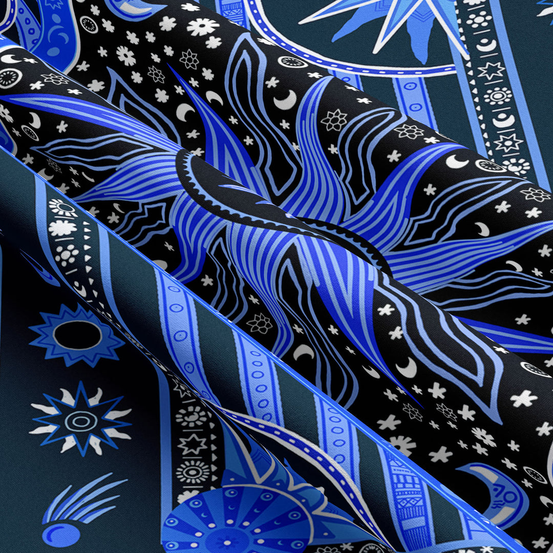 Olivenorma Sun Rays Moon Bohemia Tapestry - image 46