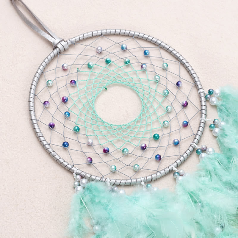 Olivenorma LED Light Up Handmade Feather Dream Catcher - image 15