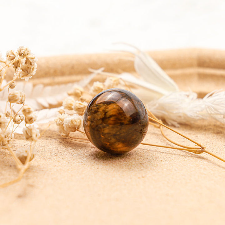 Olivenorma Tiger Eye Protection Crystal Sphere - image 2